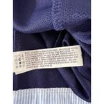 English Factory  Navy & White Oxford Pinstripe Mini Dress Sz Small NWOT Photo 5