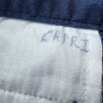 Lands' End  Mid Rise Slim Leg Cropped Pants Womens 8P Blue Petites Casual Office Photo 13