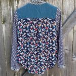 Anthropologie  Maeve Mixed Pattern Button
Front Top Size XS Photo 10