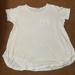 Avon cream short sleeve shirt with front pocket XL/16 White Photo 0