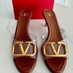 Valentino Garavani Valentino VLogo Slide Sandals Photo 0