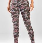 Fabletics Define Powerhold Leggings Womens S Rosebloom Pink Green Gray Camo Photo 0