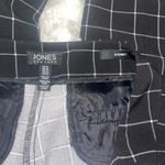 Jones New York  black white plaid checked classic trousers pants slacks womans 14 Photo 6