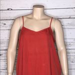 Gap NWT Size XXL Totem Red Pleated V-Neckline Tank Top Cami Photo 1