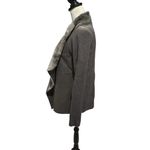 Napa Valley Gray Cardigan Sweater Petite Medium Photo 3