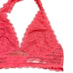 Victoria's Secret Victoria’s Secret Lace Halter Bralette Cameilla Rose M Photo 4