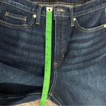 Banana Republic EUC  Premium Denim High Rise Slim Straight Dark Wash Jeans, 29 Photo 12