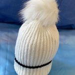Style & Co NWT Women’s White Knit Beanie with Pom-Pom Photo 0