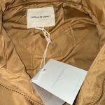 NWT Thread & Supply Quilted Puffer Vest Jacket In Color Camel Oversized Medium Tan Photo 6