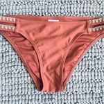 Xhilaration Peachy Coral Bikini Bottoms women's size small Photo 0