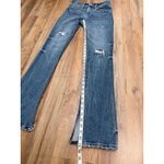EXPRESS Skyscraper Mid Rise Skinny Jeans Women's Size 2R Distressed Blue Photo 9