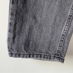 Urban Outfitters BDG Mom Jeans Charcoal 100% Cotton Denim Jean Zipper button EUC Photo 4