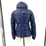 S13 Quilted Down Short Puffer Jacket Navy Blue Size XS Photo 4