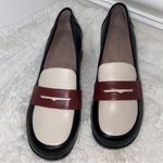 Chocolat Blu Black White Berry Penny Loafer Block Heel Academia Size 7 Photo 1