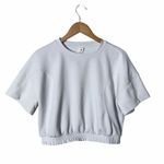 Lululemon Softstreme Gathered T-Shirt Light Vapor Size 10 Photo 3