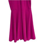 Adelyn Rae Dress Strappy Back Fit and Flare Magenta Cage Skater Back Size Small Photo 9