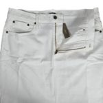 J.Crew  Denim mini skirt in white 32‎ BI723 NWT Photo 2