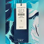 Talbots NWT  Cabana swim bottom Skirt Size Small. Bikini Bottom Tropical Vacation Photo 2