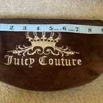 Juicy Couture Velvet Velour Brown Make-Up Bag Photo 7