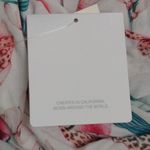 La Blanca  Flyaway Orchid Tunic Cover Up White Pink Green L New Photo 11