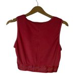 Fabletics  Pia Powertouch Twist Front Crop Tank Womens M Pink Athletic Activewear Photo 3