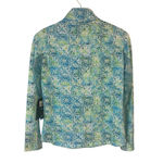 Ibkul Quarter Zip Shirt Womens Size XS Aqua Golf Activewear Long Sleeve UV NWT Photo 11