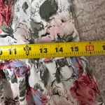 Floral Maxi Dress with Rope Straps and tie in the back; size medium Pink Photo 4