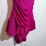 Ralph Lauren Lauren  Bel Aire One Piece Skirted Swimsuit Pink White Size 10 Photo 4
