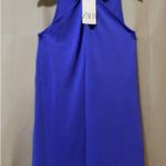 ZARA  Women's Blue Sleeveless Dress Size L Photo 3