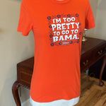 Auburn Orange Babydoll T Shirt Size M Photo 3