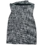 Tobi  Strapless Tweed Mini Dress Black M Flecked Bodycon Fitted Party Cocktail Photo 5