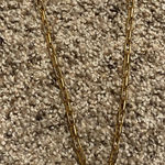 Forever 21  Gold Chain Necklace with 'S' Pendant Photo 0