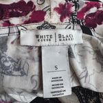 White House | Black Market Women's Floral Paisley Cowl Neck Tunic Shirt Size S Photo 5