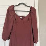 Aritzia  Wilfred Mauve Pink Mini Corset Dress Photo 1