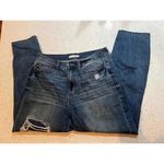 SO  curvy mom jeans Highrise distressed size 11 30 in waist Photo 1
