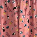 Chelsea Peers Women's XS Pajama Set Tropic Like It's Hot in White and Pink Photo 6