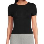 UGG  black cropped short sleeve Miriam Lounge Baby Tee Photo 0