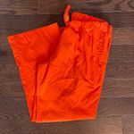 Fundamentals By White Swan Womens Scrub Uniform Pants Orange White Medium 2‎ PC Photo 1