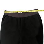 Everlane The Street Fleece Pant Textured Black Cotton Jogger Ankle Zip, Sz L Photo 10