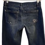 White House | Black Market Women's Size 8 Blue Straight Crop Jeans Photo 8