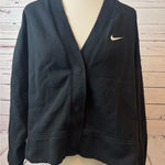 Nike Phoenix Fleece Oversize Cardigan Sweatshirt XL Extra Large Varsity Sweater Photo 0