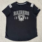 NFL Nike Las Vegas Raiders Black Short Sleeve Tee Women’s Medium Photo 8