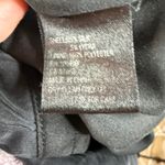 Antonio Melani  Black Lace Trim Silk Baby Doll Ruffle Strap Tank Top Size 8 Y2K Photo 6