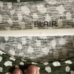 Blair Green and White Polka Dotted Splash Knit Top Size 2XL Photo 5