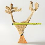 Peppermayo  Heaven Crochet Cutout Mini Dress Orange Yellow Lightweight Size Large Photo 11