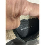 Womans Melania Italian Mid Calf Gray Winter Boots Sherpa 35 (5) Photo 6