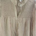 Tuckernuck  Champagne Jaia Smocked Blouse Photo 3