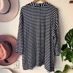 Talbots T BY ‎ striped open front striped cardigan black white Women’s SIZE 3X Photo 1