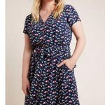 Maeve 💕ANTHROPOLOGIE 💕 Catherine Shirtdress ~ Beach Umbrella Print 14 NWT Photo 6