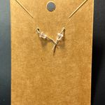 Black & White Polka Dot Arch Dangle Pierced Earrings New Photo 2